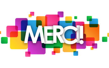 Carte "MERCI"
